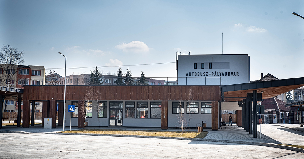 Májustól használhatjuk majd az új csíkszeredai buszpályaudvart